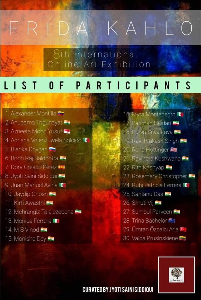 FRIDA KAHLO paroda Indijoje 1