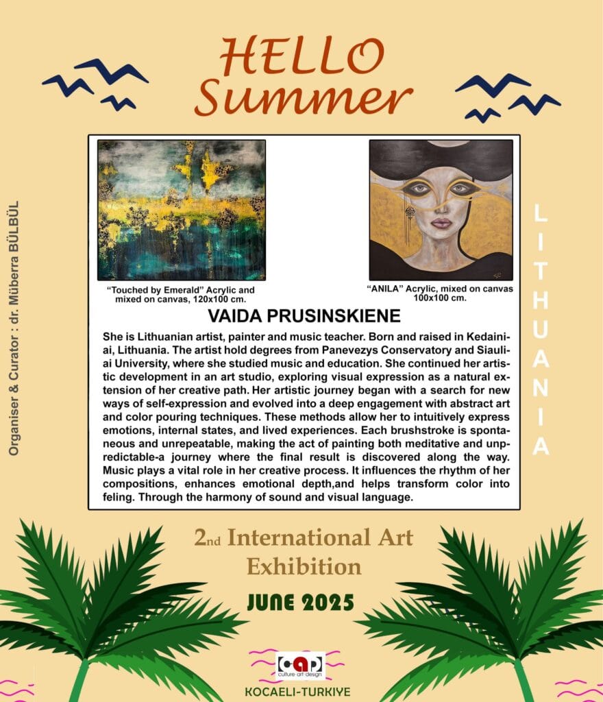 Hello Summer– 2-oji Tarptautinė meno paroda Kocaeli mieste 2