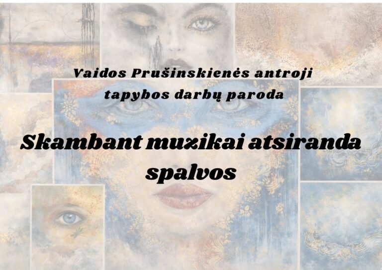 Dotnuvos bibliotekoje - tapybos darbų parodos tęsinys!